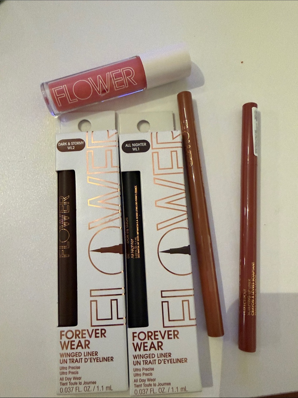 Flower Beauty Lip & Eye makeup